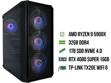 Charger l&#39;image dans la galerie, EXTREMEGAMER CLASSIC LEVEL 6 - AMD Ryzen 9 5900X - 32 GB - 1 TB - GeForce RTX™ 4080 Super™ - Win 11 Home
