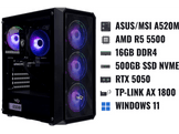 EXTREMEGAMER CLASSIC LVL 1 LT V4o - AMD Ryzen 5 5500 - 16 GB - 500 GB - GeForce RTX™ 5050