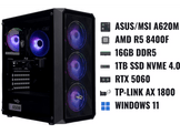 EXTREMEGAMER CLASSIC LVL 2 V4 LT - AMD Ryzen 5 8400F - 16 GB - 1 TB - GeForce RTX™ 5060