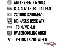 Charger l&#39;image dans la galerie, EXTREMEGAMER X EDITION LVL 3 - AMD Ryzen 7 5700X - 32 GB - 1 TB - GeForce RTX™ 4070
