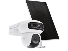 EZVIZ Caméra de surveillance Battery Dual lens PT HB90 avec panneau solaire Blanc (303103363)