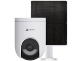 EZVIZ HB8 Lite 4G Kit – Caméra extérieure intelligente 2K+ Pan-Tilt 5 W avec panneau solaire Blanc