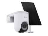 EZVIZ HB8 Lite 4G Kit – Caméra extérieure intelligente 2K+ Pan-Tilt 5 W avec panneau solaire Blanc