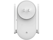 Charger l&#39;image dans la galerie, Répéteur WiFi blanc avec deux antennes et une prise.
