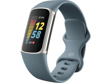 Charger l&#39;image dans la galerie, FITBIT Activity tracker Charge 5 Steel Blue Platinum Stainless Steel (FB421SRBU)
