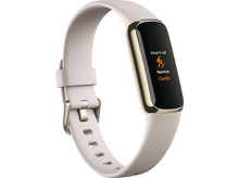 Charger l&#39;image dans la galerie, FITBIT Activity tracker Luxe Blanc Lunaire / Or Pâle (FB422GLWT)
