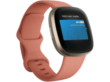 Charger l&#39;image dans la galerie, FITBIT Activity tracker Versa 3 Clay Pink Soft Gold (FB511GLPK)
