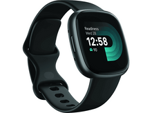 Charger l&#39;image dans la galerie, FITBIT Smartwatch Versa 4 Black + Bracelet Bleu (FB523BKBK-EUBNDL)
