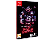 Boîte de jeu Nintendo Switch : Five Nights at Freddy's: Help Wanted 2. Avec des personnages du jeu.