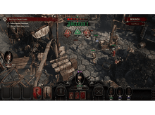 Charger l&#39;image dans la galerie, Interface d&#39;un jeu de stratégie. Personnages dans un décor médiéval se battant sur une carte.
