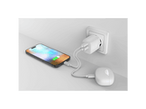 FRESH N REBEL 30W PD Wall Charger USB-A + USB-C - Ice Grey - Chargeur