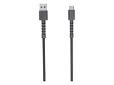 FRESH N REBEL Câble USB-A vers USB-C en silicone tressé FlexWave 2M