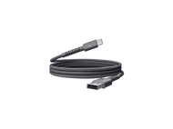 FRESH N REBEL Câble USB-A vers USB-C en silicone tressé FlexWave 2M