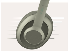 Charger l&#39;image dans la galerie, Casque gris. Des lignes noires suggèrent le mouvement. Fond blanc.
