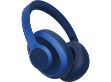 Charger l&#39;image dans la galerie, Casque Blaze bleu. Le casque est supra-auriculaire et porte le logo de la marque sur l&#39;écouteur.
