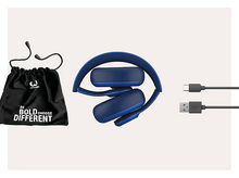 Charger l&#39;image dans la galerie, FRESH N REBEL Casque audio sans fil Clam Blaze True Blue (3HP4200TB)
