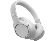 Casque Core gris. Le casque est sur un fond noir. Le texte Core est visible.