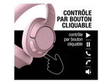 FRESH N REBEL Casque audio sans fil Clam Core Pastel Pink (3HP3200PP)