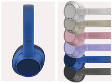 Charger l&#39;image dans la galerie, Casque bleu avec la marque CLAM.
