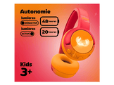 FRESH N REBEL CODE JUNIOR Casque audio sans fil pour enfants Funny Fox 3JHP1000FF