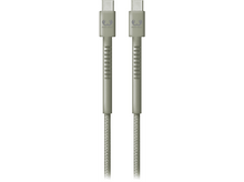 Charger l&#39;image dans la galerie, Deux câbles USB-C vert clair avec logos Fresh &#39;n Rebel. Fond blanc.
