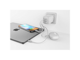FRESH N REBEL Chargeur mural PD 100 W USB-A + 2 ports USB-C - Ice Grey