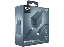 Charger l&#39;image dans la galerie, FRESH N REBEL Chargeur USB-C Mini 45W Bleu (2WCC45DV)
