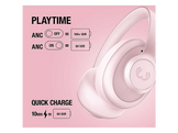 FRESH N REBEL Clam Ace 2 Casque audio Pastel Pink