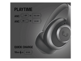 FRESH N REBEL Clam Ace 2 Casque audio Storm Grey