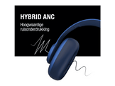 FRESH N REBEL Clam Ace Casque audio sans fil avec réduction de bruit - Bleu (3HP4300TB)