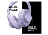 FRESH N REBEL Clam Ace Casque audio sans fil avec réduction de bruit - Mauve (3HP4300DL)
