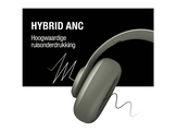 FRESH N REBEL Clam Ace Casque audio sans fil avec réduction de bruit - Vert (3HP4300DG)
