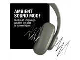 FRESH N REBEL Clam Ace Casque audio sans fil avec réduction de bruit - Vert (3HP4300DG)