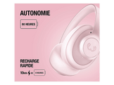 FRESH N REBEL Clam Blaze 2 Casque audio Pastel Pink