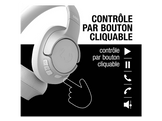 FRESH N REBEL Casque audio sans fil Clam Core Ice Grey (3HP3200IG) Casque audio sans fil Blanc