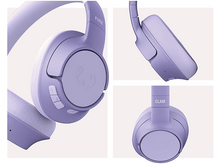 Charger l&#39;image dans la galerie, Casque violet présenté sous trois vues différentes. La marque &#39;CLAM&#39; est visible sur l&#39;un d&#39;eux.
