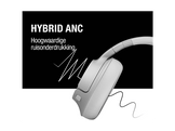 FRESH N REBEL Clam Fuse Casque audio sans fil avec réduction de bruit - Blanc (3HP3300IG)