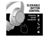 FRESH N REBEL Clam Fuse Casque audio sans fil avec réduction de bruit - Blanc (3HP3300IG)