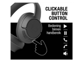 FRESH N REBEL Clam Fuse Casque audio sans fil avec réduction de bruit - Gris (3HP3300SG)