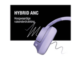 FRESH N REBEL Clam Fuse Casque audio sans fil avec réduction de bruit - Mauve (3HP3300CL) Casque audio sans fil Mauve