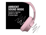 FRESH N REBEL Clam Fuse Casque audio sans fil avec réduction de bruit  - Rose (3HP3300PP)