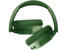 Charger l&#39;image dans la galerie, Casque vert, plié, sur fond blanc.
