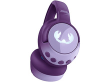 Charger l&#39;image dans la galerie, Casque pour enfants violet avec un logo crabe lumineux.
