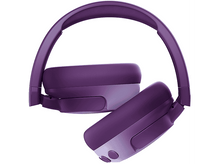 Charger l&#39;image dans la galerie, Casque violet plié sur fond blanc.
