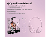 FRESH N REBEL CLAM JUNIOR Casque audio sans fil pour enfants Dizzy Donut 3JHP3000DD