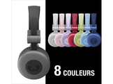 FRESH N REBEL Code Core Storm Grey - Casque audio sans fil (3HP1000SG)