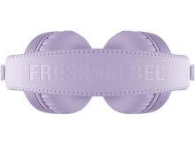 Charger l&#39;image dans la galerie, Casque violet, vue de dessus, logo blanc. Marque : Fresh &#39;n Rebel.
