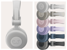 Charger l&#39;image dans la galerie, Plusieurs écouteurs colorés, montrant le côté avec le logo et le bandeau.
