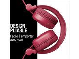FRESH N REBEL Code Core - Casque audio sans fil On Ear - Rouge