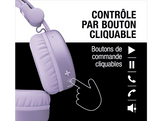 FRESH N REBEL Code Core - Casque audio sans fil On Ear - Mauve